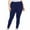 Navy, variant on Jgppe Women's Plus Size Dress Yoga Pants Leggings Elastic High Waist Stretch Soft Bootcut Sport Pants