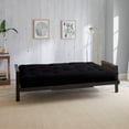 thumbnail image 3 of TruPedic  Queen-size Tufted 12-inch Futon Mattress (Mattress Only) Black, 3 of 5