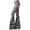 Red, variant on TSADFHJI Skirts for Women Midi Length Leather Women Fashion Tights High Waist Floral Pattern Print Flared Trousers Xxl Blue