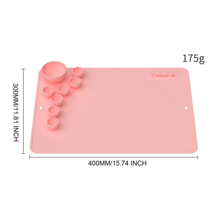 Silicone Craft Painting Mat,Silicone Mat for Resin Casting,15.7*11.8inch Non Stick Silicone Sheet,Creator Silicone Craft Mat for Painting,Art,Clay and