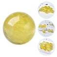 thumbnail image 6 of Gymnture Clear Yellow Crystal Globe 3D Glass Sphere for Home Decor & Feng Shui (2-2.5cm), 6 of 11
