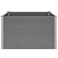 thumbnail image 2 of vidaXL Garden Raised Bed WPC 150x100x91 cm Grey, 2 of 5