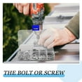 thumbnail image 2 of Shisuyan Flat Washer for Screws Flat Washers and Spring Washers Silver Stainless Steel 200Pcs, 2 of 9