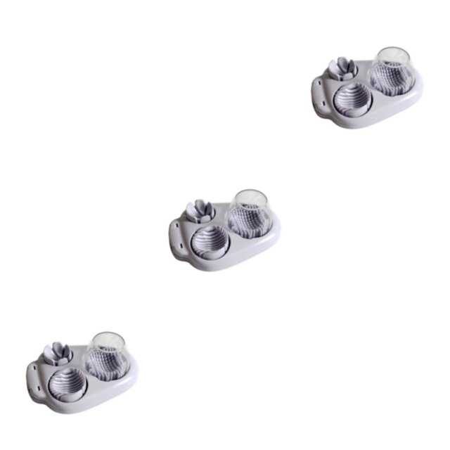 Billuyoard Rebanador y cuñador de huevos ABS blanco herramienta de cocina multifuncional para preparación de huevos sin esfuerzo como se muestra Type1 NO1