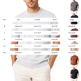 thumbnail image 3 of Ribbed Mock Neck Short Sleeve Knit Top for Men Slim Fit Wrinkle Resistant Fine Knit Jersey for Coffee Shop Park Family Trip Outfits Navy M, 3 of 4