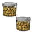 thumbnail image 1 of LocknLock - Set of 2 Marinade Containers, 500mL Capacity, Gray, 1 of 2