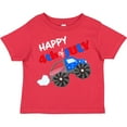 thumbnail image 3 of Inktastic Happy Fourth of July Monster Truck Boys or Girls Toddler T-Shirt, 3 of 5