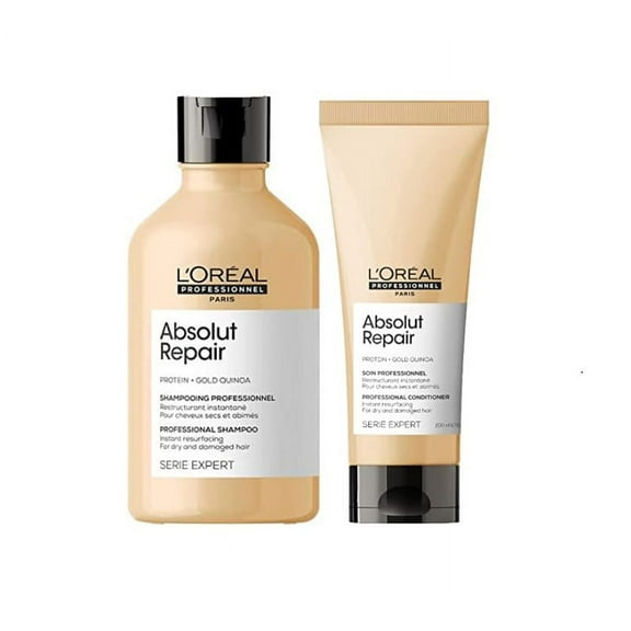 Loreal Serie Expert Absolut Repair Gold Shampoo 10.1 oz  & Conditioner 6.7  oz