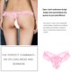 thumbnail image 4 of Mujer Tanga Chica Encaje Encantador Bragas Bowknot Diseño Ropa interior de fibra elástica transpirable, Rosa sidaley XX000028-04, 4 of 7