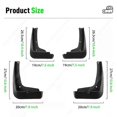 thumbnail image 2 of unique For Hyundai Tucson TL 2015 2016 2017 2018 2019 Fender Mudguard Mud Flaps Guard Splash Flap Mudguards Car Accessories, 2 of 5