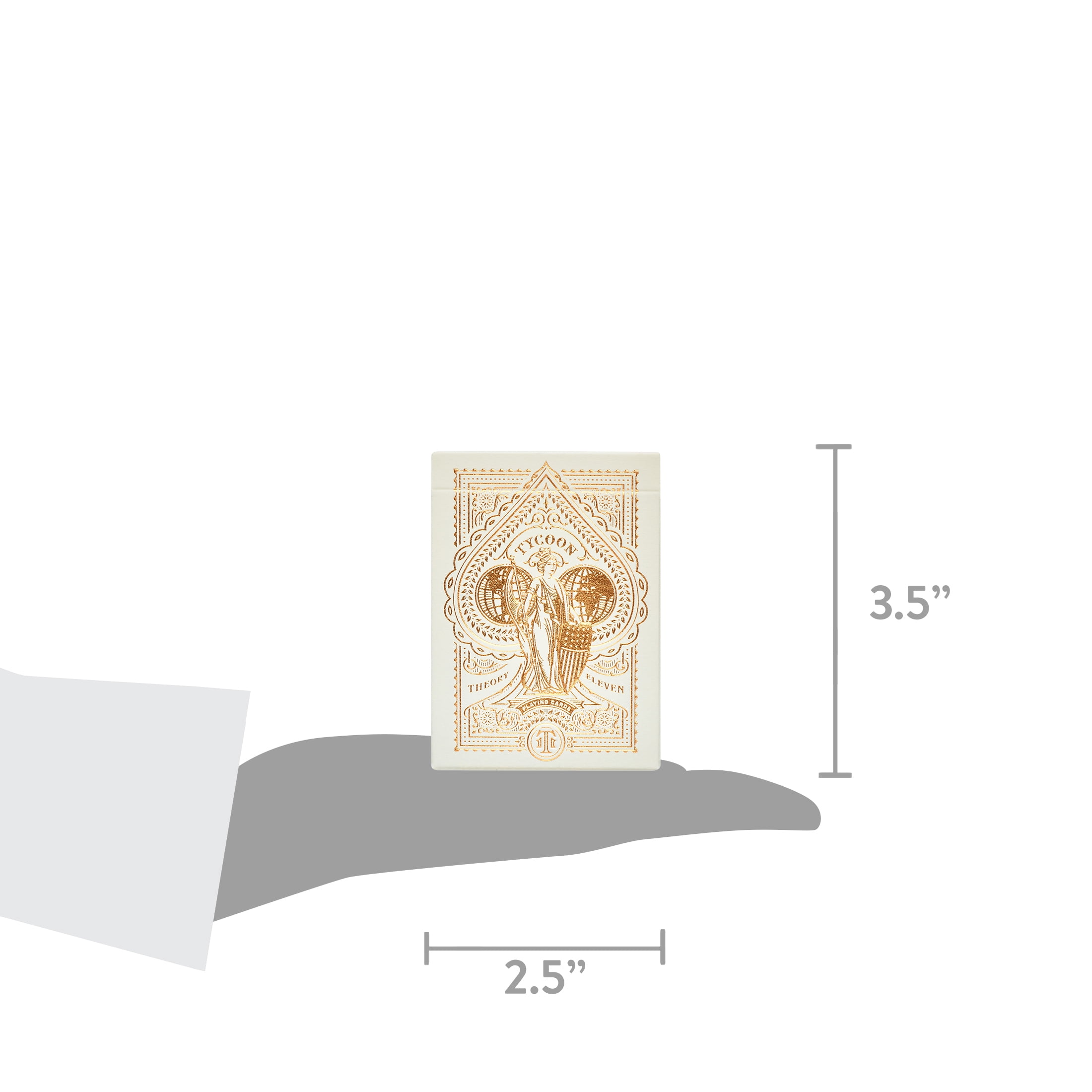 theory11 Tycoon Playing Cards (Ivory)