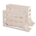 thumbnail image 2 of Harpi Egg Holder for Fridge, Egg Organizer for Refrigerator, 4 Tiers Auto Rolling Fridge Eggs Organizer Space-Saving Eggs Dispenser 30 Eggs Fridge Eggs Rack Large Capacity Eggs Dispenser, 2 of 8