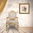 thumbnail image 3 of Popp, Grace 26x26 Gold Ornate Wood Framed with Double Matting Museum Art Print Titled - Twelve Days III, 3 of 4