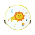 thumbnail image 2 of Pandereta de mano de madera de , instrumentos de percusión, tambor de mano, juguete educativo para juegos, juguetes, karaoke, niños pequeños 15 centímetros, 2 of 8