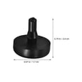 thumbnail image 2 of Phenofice 8Pcs Brake Pedal Pad Replacement Rubber For Car Pedal Maintenance Easy Installation, 2 of 8