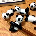 thumbnail image 2 of Panda Ceramic Paint Brush Holder Palette Pen Rack Stand for Calligraphy Gouache Acrylic Watercolor Oil Painting Art Supplies He Qiyong unisex, 2 of 2