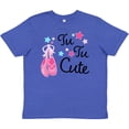 thumbnail image 3 of Inktastic Tu Tu Cute- ballet dancing shoes Youth T-Shirt, 3 of 5