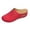 Hot Pink_036, variant on Domuza Clogs Mules for Women 2026 Summer Hollow Out Breathable Platform Wedge Slippers Sandals Comfortable Closed Toe Slip On Orthopedic Casual Walking Shoes with Arch Support Black 10（EU-43）