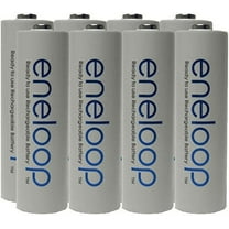NEW Panasonic Eneloop 4th generation 8 Pack AA NiMH Pre-Charged Rechargeable Bat…