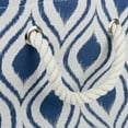 thumbnail image 5 of DII Polyester Bin Ikat French Blue Rectangle Large 17.5x12x15, 5 of 5
