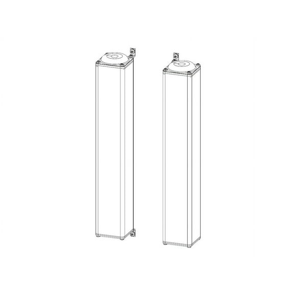 NEC SP-RM3 - Haut-Parleurs - pour Moniteur - 20 Watts - pour MultiSync P404, P484, P554, V404, V484, V554, V654