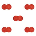thumbnail image 3 of Maytalsory Easy To Clean Pet Mat Variety Of Styles Dog Accessory Safe And Non-toxic Red 5Set, 3 of 6