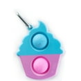thumbnail image 2 of TOP TRENZ OMG Mega Pop Fidgety Bubble Fidget Toy Keychain - Cupcake, 2 of 2