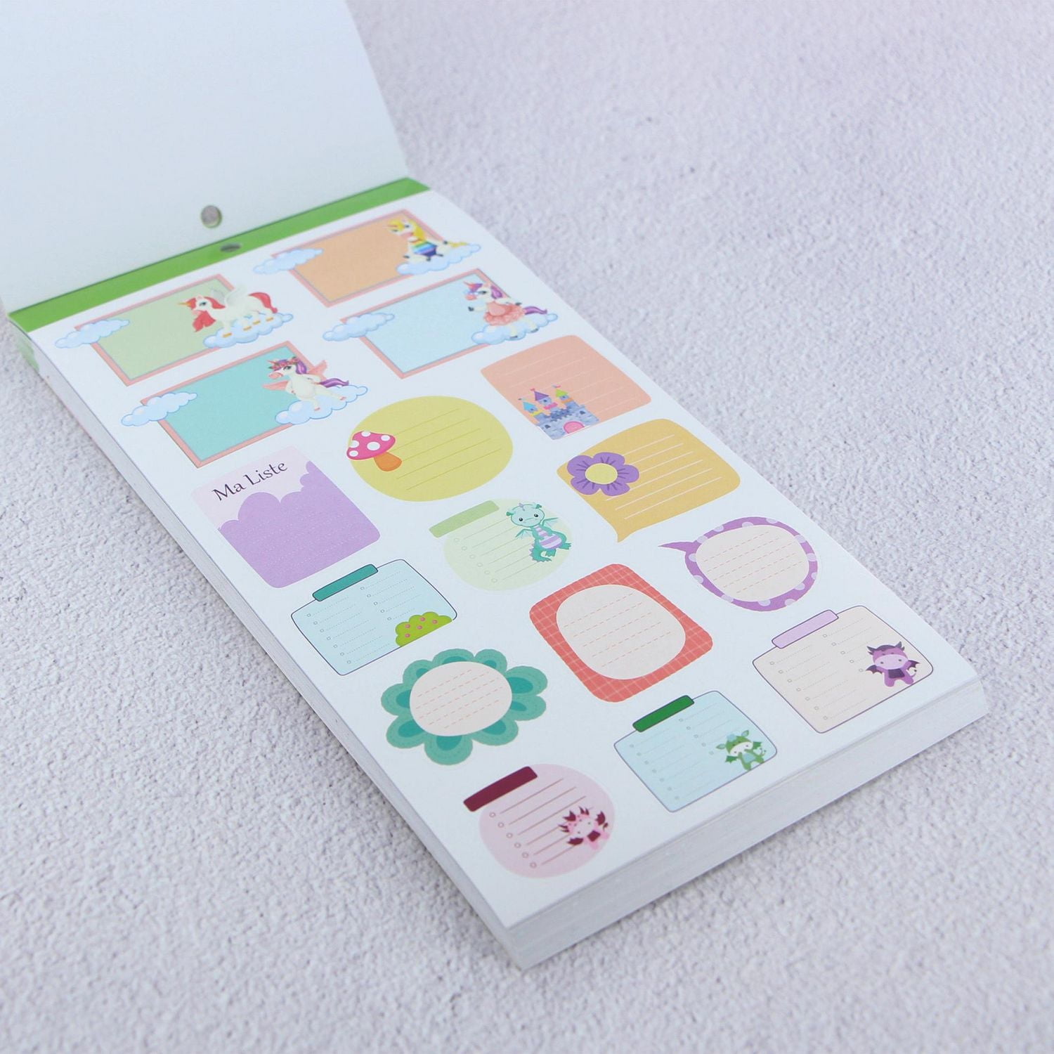 CRAFTY & CO. Unicorn Magic Sticker Book 1355 pcs, GIRL STICKERBOOK