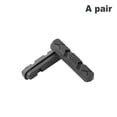 thumbnail image 4 of Toystoory 1 par de pastillas de freno resistentes al desgaste, ajuste de frenado, ruedas silenciosas, abrazadera de parada, piezas de repuesto, piezas de Ciclismo Negro Toystoory OD020641-01, 4 of 6