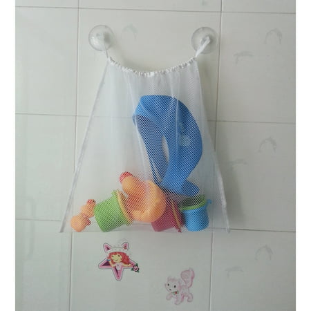 Kids Baby Toddler Bath Toys Organizer Holder Hanging Storage Mesh Bag 18