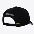 thumbnail image 2 of Unisex Mitchell & Ness Black & White Kansas City Royals 1904 Strapback Adjustable Hat, 2 of 3