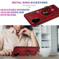 thumbnail image 6 of Samsung Galaxy A51 5G Case, STARSHOP Drop Protection Ring Kickstand Cover- Red, 6 of 6