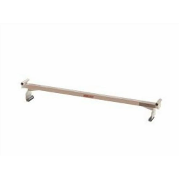 Weather Guard Ladder Rack Cross Bar 225-3-03 Quick Clamp; For Use With Rack 223-3-03/224-3-03; 60 Inch Width; Single Bar; White; Aluminum