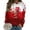 Red, variant on Valentine's Day Sweatshirt for Women 2026 Love Heart Graphic Pullover Crewneck Long Sleeve Tops Valentines Sweatshirt Black L