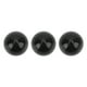 thumbnail image 1 of Piezas De Soporte De Tambor, Exquisita Artesanía Negra, Resistente Al Desgaste, 3 Uds., Tambores De Lengua De Silicona Antideslizantes, Almohadillas De Soporte Para Instrumento ANGGREK AH2750, 1 of 8
