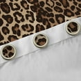 thumbnail image 4 of Manfei Leopard Print Blackout Curtains Set of 2 (38x54 Each),Wild Animal Curtains and Drapes,Cheetah Pattern Living Room Curtains For Girl Kids,Breathable Home Decor, 4 of 6