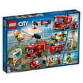 thumbnail image 6 of LEGO City Fire Burger Bar Fire Rescue 60214 Fire Truck Toy, 6 of 8