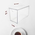 thumbnail image 4 of Organizador de bolsitas de té AZEZO, paquete de 4 unidades, plástico transparente, 4 of 6