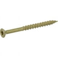 thumbnail image 6 of Power Pro Exterior Multi-Material Screws, #10 x 2-1/2", Steel, Epoxy, Bronze, 15 pack, 6 of 9