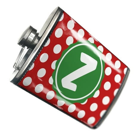 

NEONBLOND Flask Monogram Z Red Polka Dots