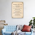 thumbnail image 3 of Shabbat Blessing Wall Art Quote Jewish Prayer Posters Art Painting Canvas Print for Bathroom Deco Bedroom Pictures for Hallway Wall Artwork, 3 of 5
