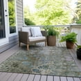thumbnail image 3 of Dalyn Rugs Machine Washable Indoor/Outdoor Chantille Brown 5' x 7'6" Rug, 3 of 9