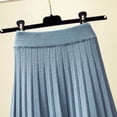 thumbnail image 5 of Angala Knit Midi Skirt With Elegant Flared Hem A Line Blend Pleated Skirt For Casual Outfit And Daily Wear Beautiful Cozy Women's Dress, 5 of 7