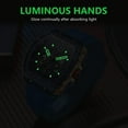 thumbnail image 5 of Wristwatch for Men Fashion Casual Cool Big Dial Watch Luminous Waterproof Sport Analog Quartz Business Mens Watches Silicon Strap Dress Watch, 5 of 7