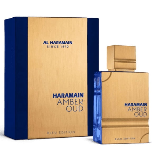 Al Haramain Amber Oud Bleu Edition Eau De Parfum Men's Cologne 3.4 Oz