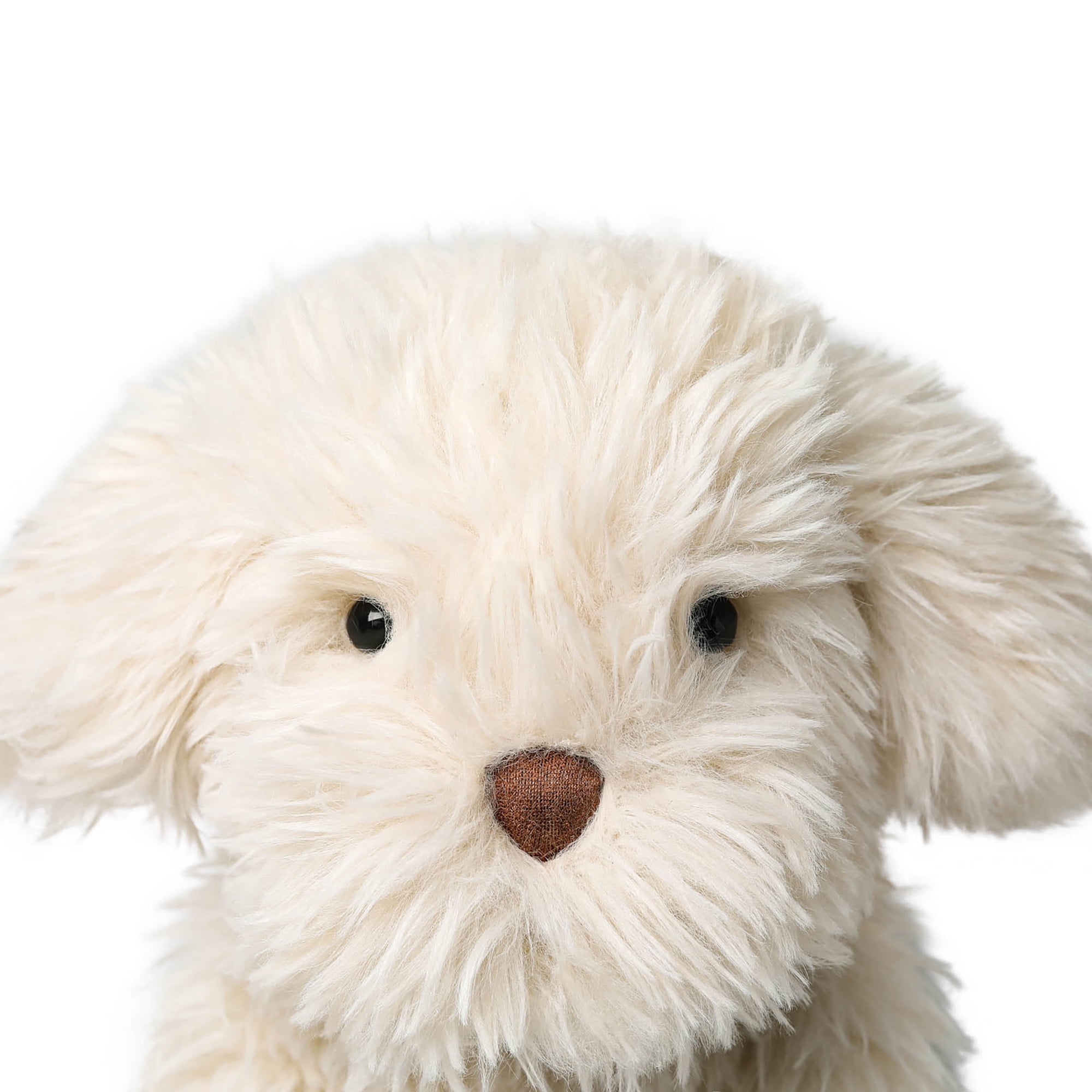 McHugs: Cute Pet Series - Ham Sheepdog - 9.8" White Stuffed Animal Plush, Soft Weighted Cuddle Toy, Cozy Comfort Play-Nap Companion, Baby-Toddler-Kids