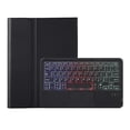 thumbnail image 2 of Samsung Galaxy Tab S6 Lite A610B Leather Case with Backlit Bluetooth Keyboard, 2 of 5