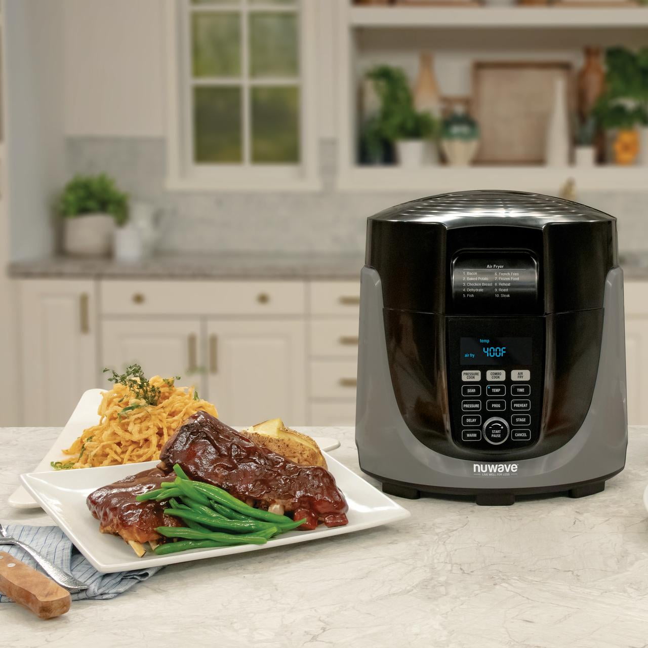 Nuwave 33817 Duet Pressure Cooker, Air Fryer & Grill Combo Deluxe - PICK A  PART