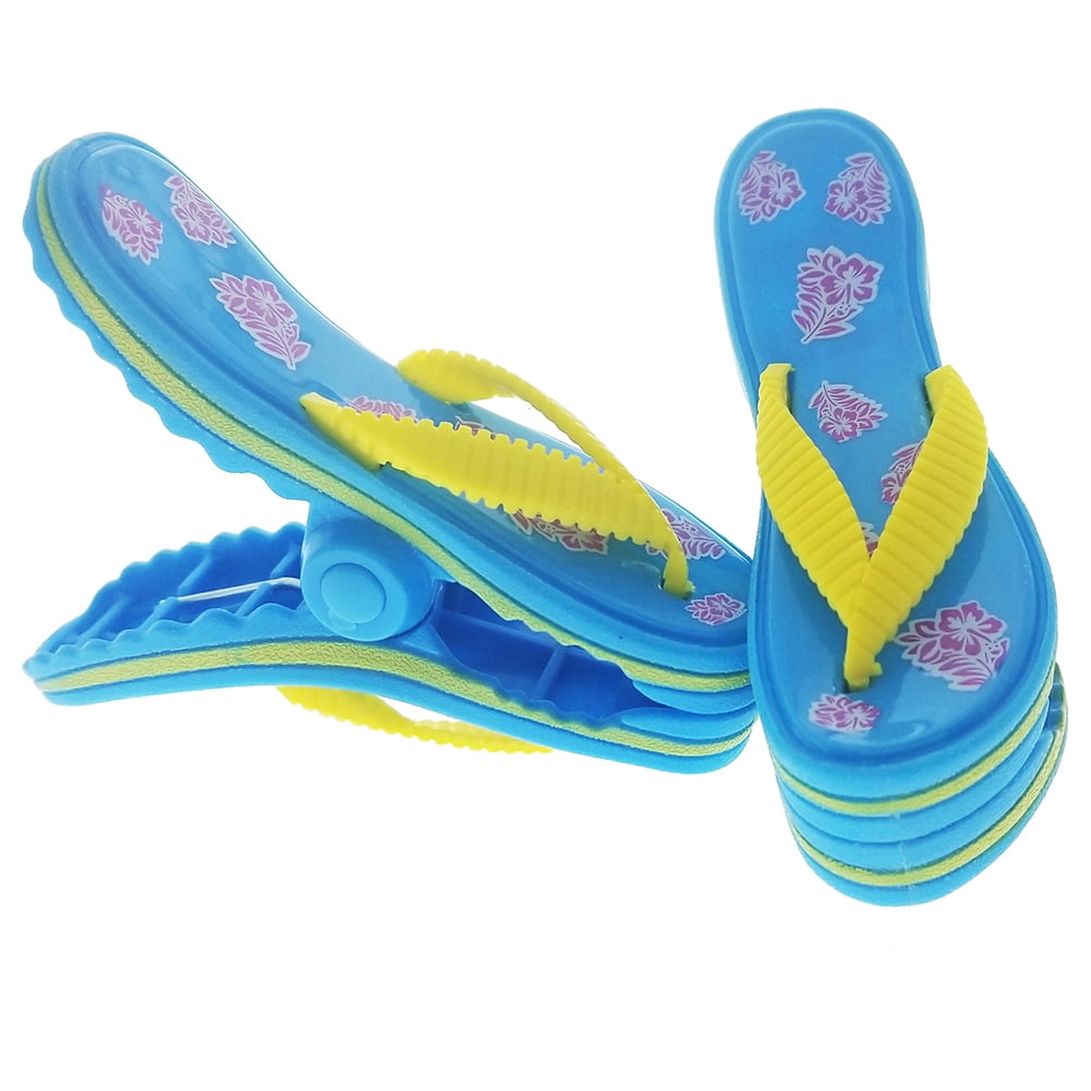 Modern Home Beach Towel Clips Set of 2