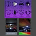 thumbnail image 2 of Projecteur d'Étoile de Nuit d'USB LEDCARE 2 en 1 de Plafond de Voiture Réglable Romantique Rouge/violet Lumière Intérieure Bleue Portable Projecteur d'Étoile de Toit de Voiture d'USB pour des Voitures Plafonds Chambres, 2 of 9